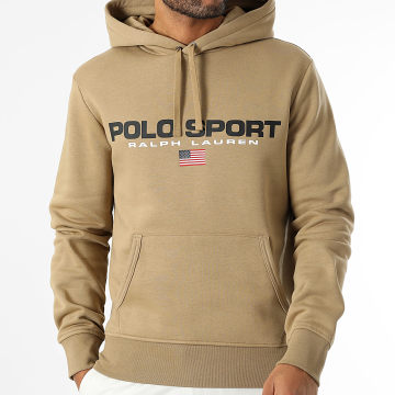Polo Sport Ralph Lauren - Sweat Capuche Logo Sport Camel