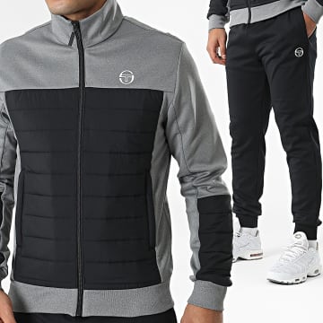 Sergio Tacchini - Ensemble De Survetement Esperto 40708 Gris Noir