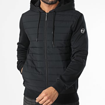 Sergio Tacchini - Veste Zippée Capuche Esperto 40707 Noir