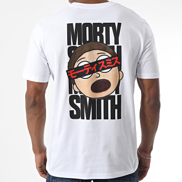Rick Et Morty - Morty Smith - Maglietta oversize bianca