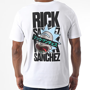 Rick Et Morty - Rick Sanchez - Maglietta oversize bianca