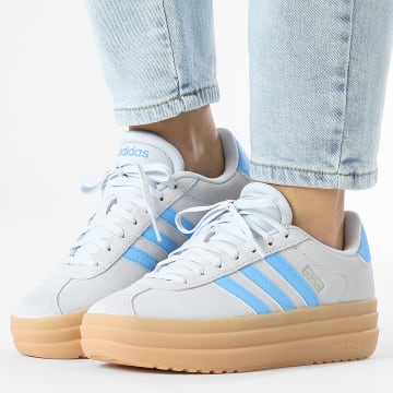Adidas Sportswear - Baskets Femme VL Court Bold IH2310 Halo Blue Blue Burst Cyber Metallic