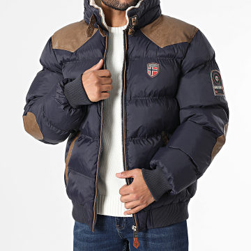 Geographical Norway - Doudoune Abramovitch Bleu Marine
