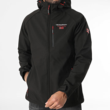 Geographical Norway - Veste Zippée Capuche Takito Noir