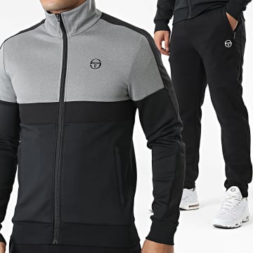 Sergio Tacchini - Ensemble De Survetement Kango 41098 40796 Noir Gris