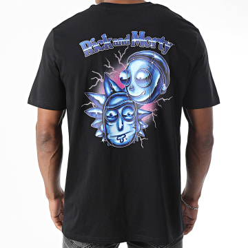 Rick Et Morty - Maglietta oversize Chrome Black