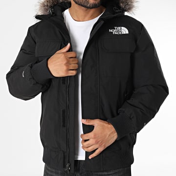 The North Face - Chaqueta de pluma con capucha de piel Mcmurdo A5GD9 Negro