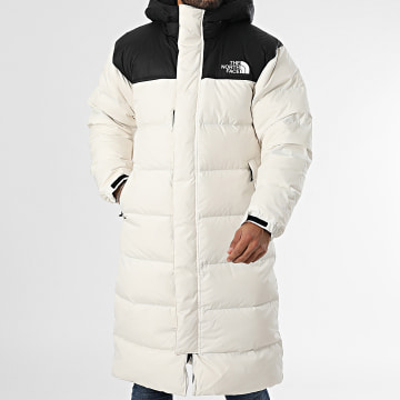 The North Face - Parka larga Nuptse A832J Blanca