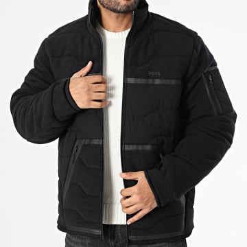 BOSS - Veste Zippée Polaire Snoozy 50523708 Noir