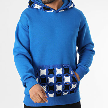 Classic Series - Sweat Capuche Bleu Roi