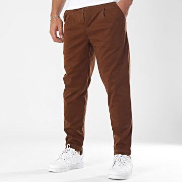 Frilivin - Pantalones marrones