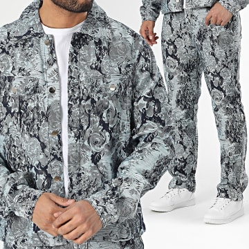 Frilivin - Ensemble Surchemise Jean Et Jean Regular Bleu Clair