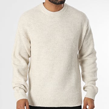 Jack And Jones - Jersey Rollie Waffle Beige