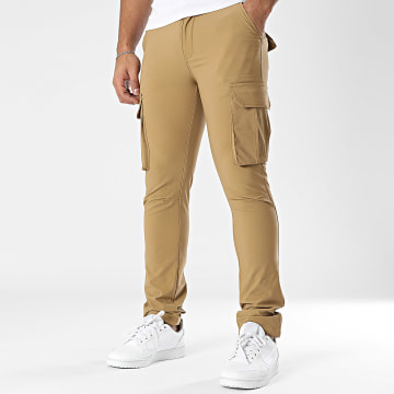 John H - Pantalon Cargo Camel