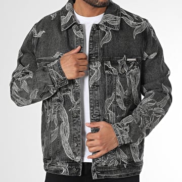 Project X Paris - Veste Jean 2433140 Gris Anthracite