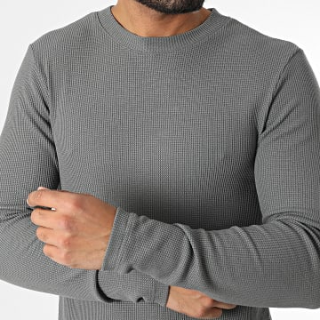 Classic Series - Tee Shirt Manches Longues Gris