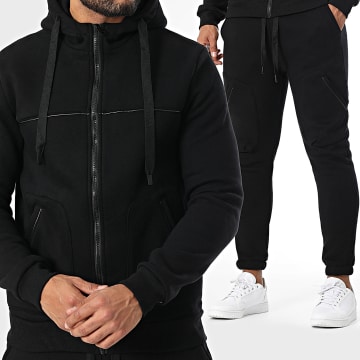 John H - Ensemble De Survetement Noir