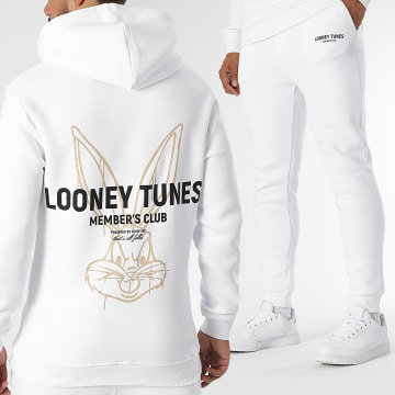 Looney Tunes - Tuta da ginnastica bianca mondiale di Bugs Bunny