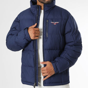 Polo Sport Ralph Lauren - Doudoune Logo Sport Bleu Marine