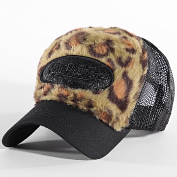 Von Dutch - Trucker Cap VD-1-CT Zwart Groen Luipaard