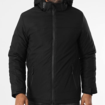 Zayne Paris  - Veste Zippée Capuche Noire