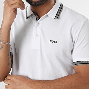 BOSS - Polo de manga corta 50469055 Blanco