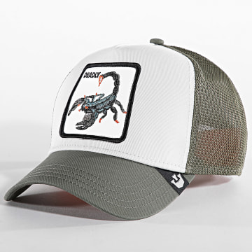 Goorin Bros - Trucker Cap Deadly Grün Khaki Weiß