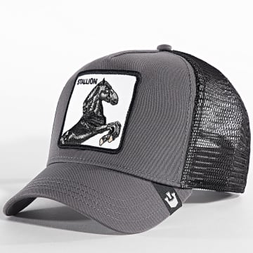 Goorin Bros - Trucker Cap Stallion Grau Anthrazit