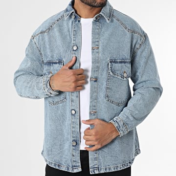 Uniplay - Surchemise Jean Bleu Denim