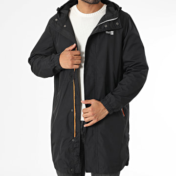 Deeluxe - Veste Zippée Capuche Longue Vinlong 04V6310M Noir