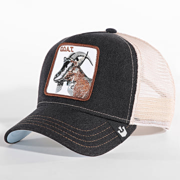 Goorin Bros - Trucker Cap Goat Schwarz Meliert Beige