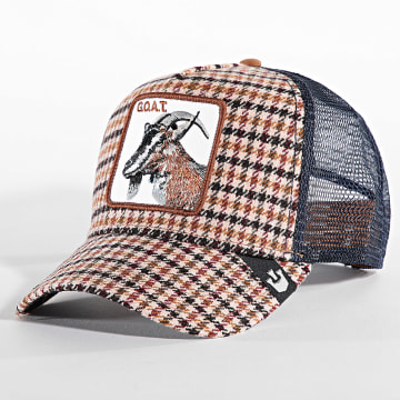 Goorin Bros - Trucker Cap Goat Beige Marineblau