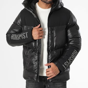 Classic Series - Doudoune Capuche Platinium Noir