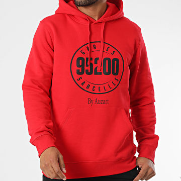 Ministere AMER - Felpa con cappuccio 95200 Rosso Nero