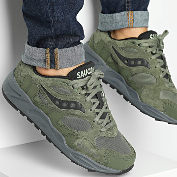 Saucony - Scarpe da ginnastica Grid Shadow 2 Forest Black