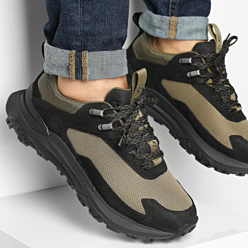 Timberland - Motion Access Low Lace Impermeable Zapatillas A6D9H Negro Nubuck Oliva