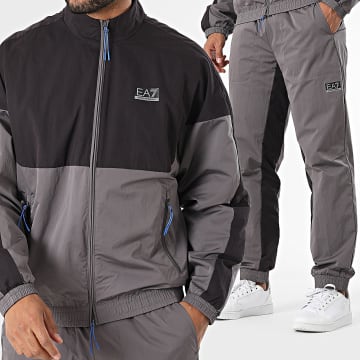 EA7 Emporio Armani - Ensemble De Survetement 6DPV04-PNHEZ Noir Gris