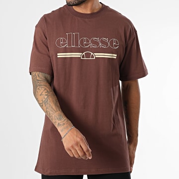 Ellesse - Camiseta oversize Strazo SHX21070 Marrón