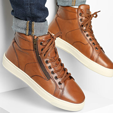Redskins - Hoher Sneaker Bille NS75147 Cognac