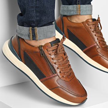 Redskins - Baskets Callias SD4612P Cognac Marine