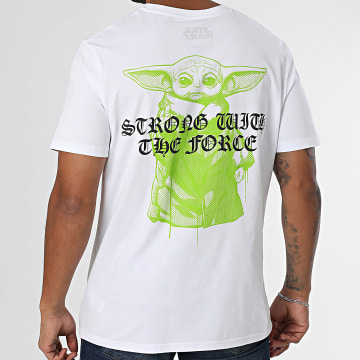 Star Wars - Tee Shirt Strong With The Force Blanc