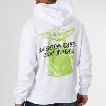 Star Wars - Sweat Capuche Strong With The Force Blanc