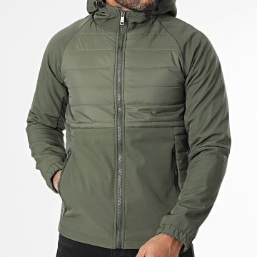 Classic Series - Veste Zippée Capuche Vert Kaki