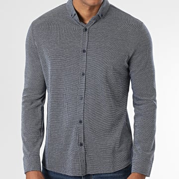 Classic Series - Camicia a maniche lunghe blu navy