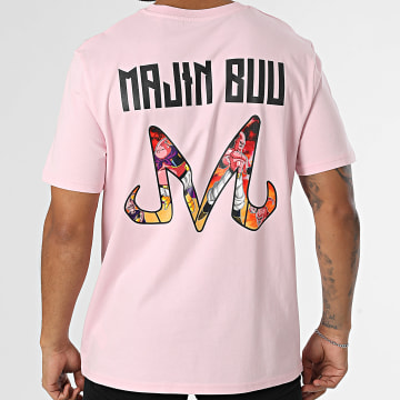 Dragon Ball Z Team Buu Camiseta oversize grande rosa Ryses