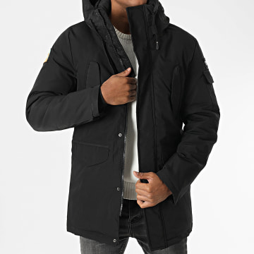 Kymaxx - Parka Capuche Noir