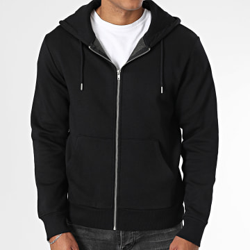 Produkt - Sweat Zippé Capuche GMS Basic Noir