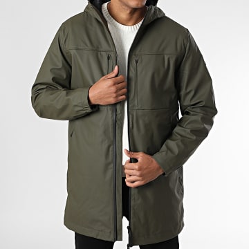 Classic Series - Veste Longue Imperméable Baraf T3215 Vert Kaki