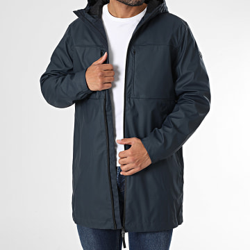 Classic Series - Veste Longue Imperméable Baraf T3215 Bleu Marine
