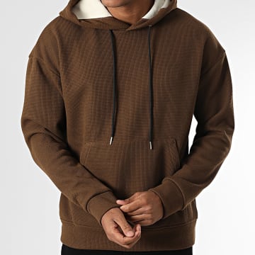 Uniplay - Sweat Capuche Marron
